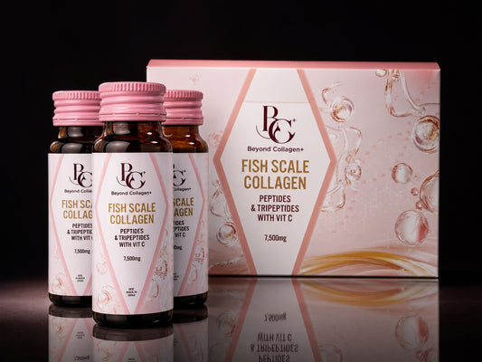 Beyond Collagen+ Peptides, Tripeptides with Vit C 7,500mg x 10 bottles